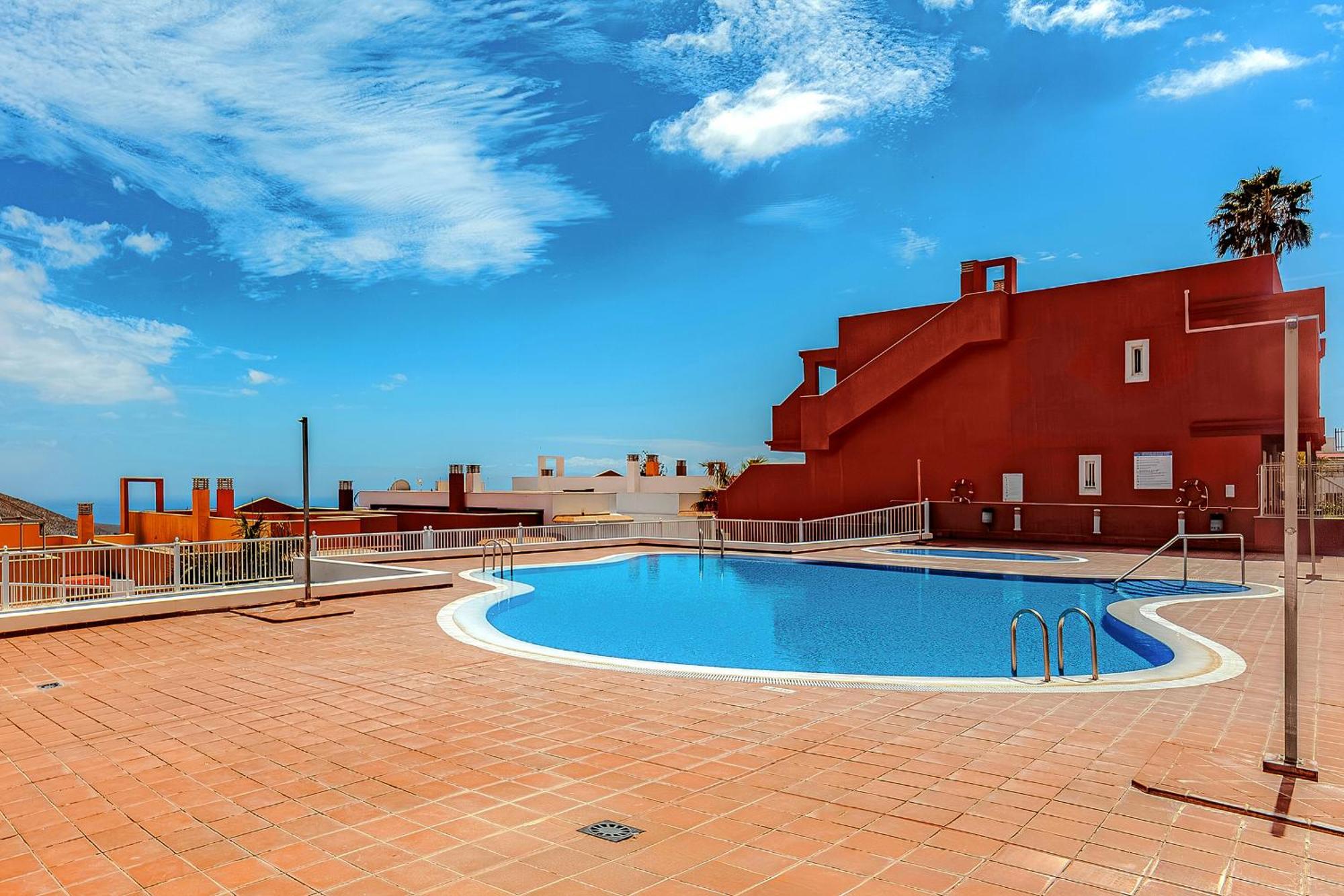 Great View Over The Ocean In Apartment Bianca With Wifi And Pool Chayofa Exteriör bild