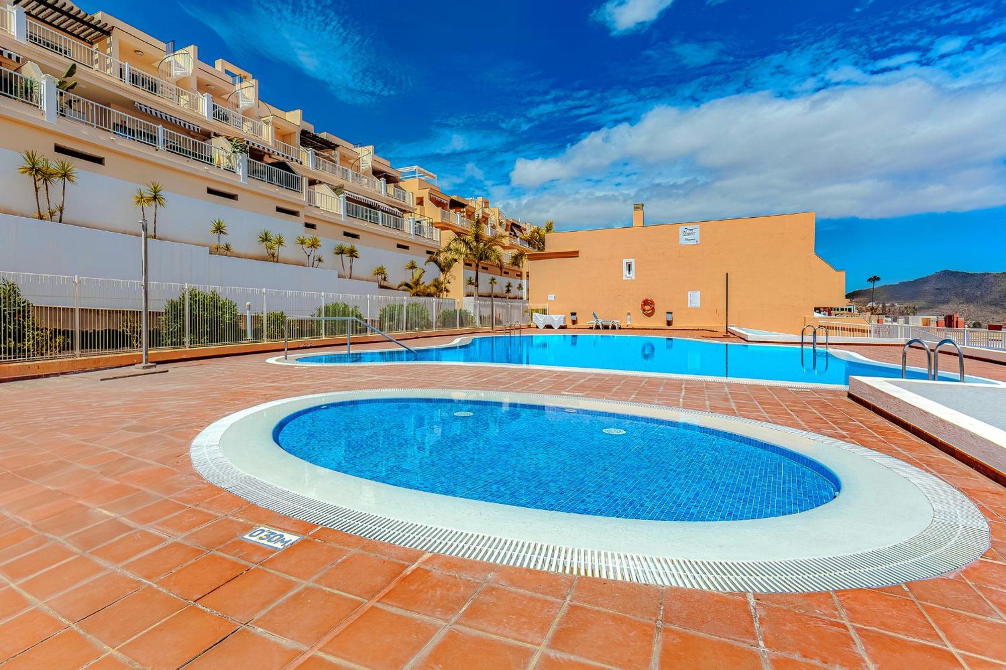 Great View Over The Ocean In Apartment Bianca With Wifi And Pool Chayofa Exteriör bild