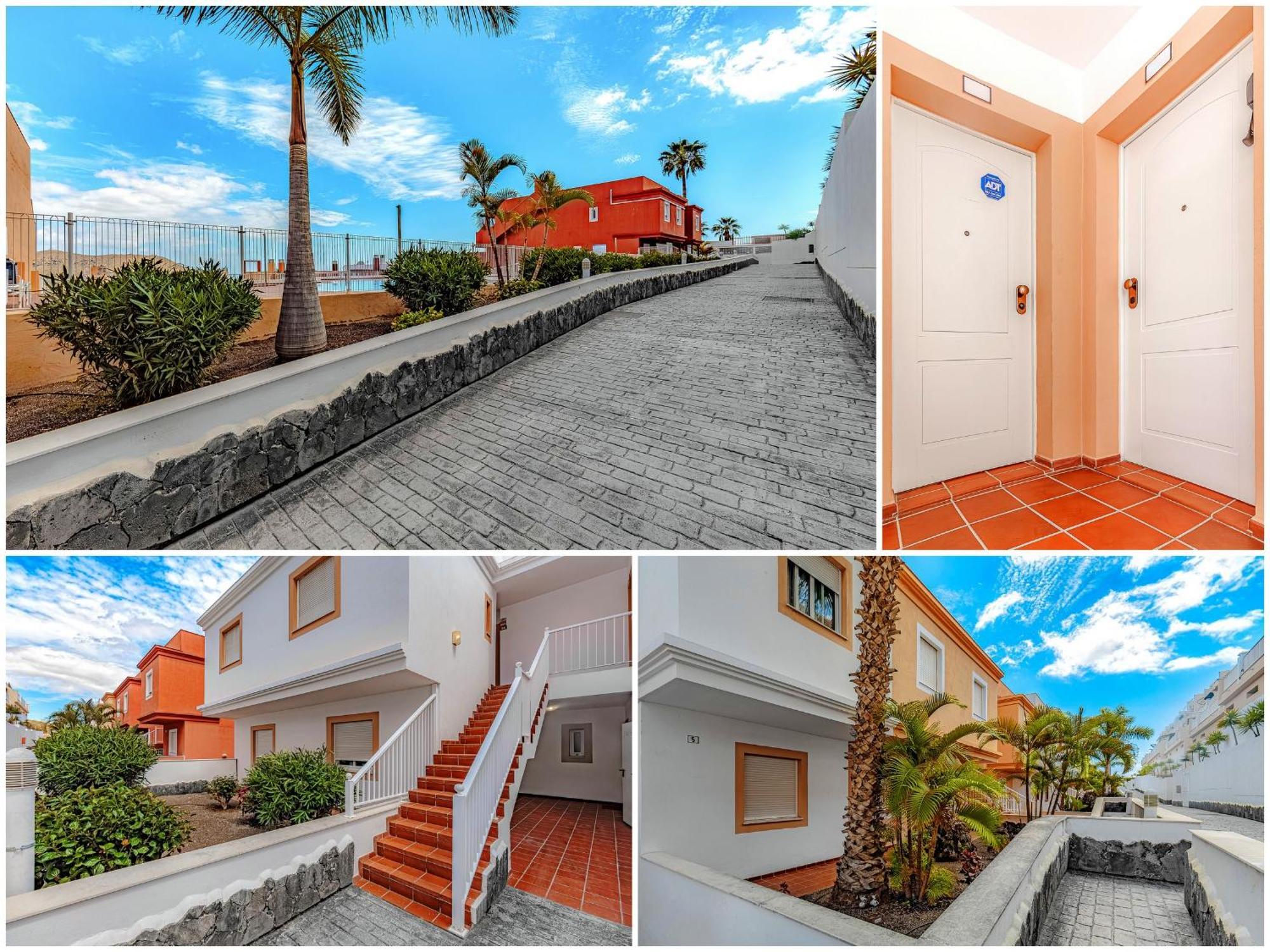 Great View Over The Ocean In Apartment Bianca With Wifi And Pool Chayofa Exteriör bild